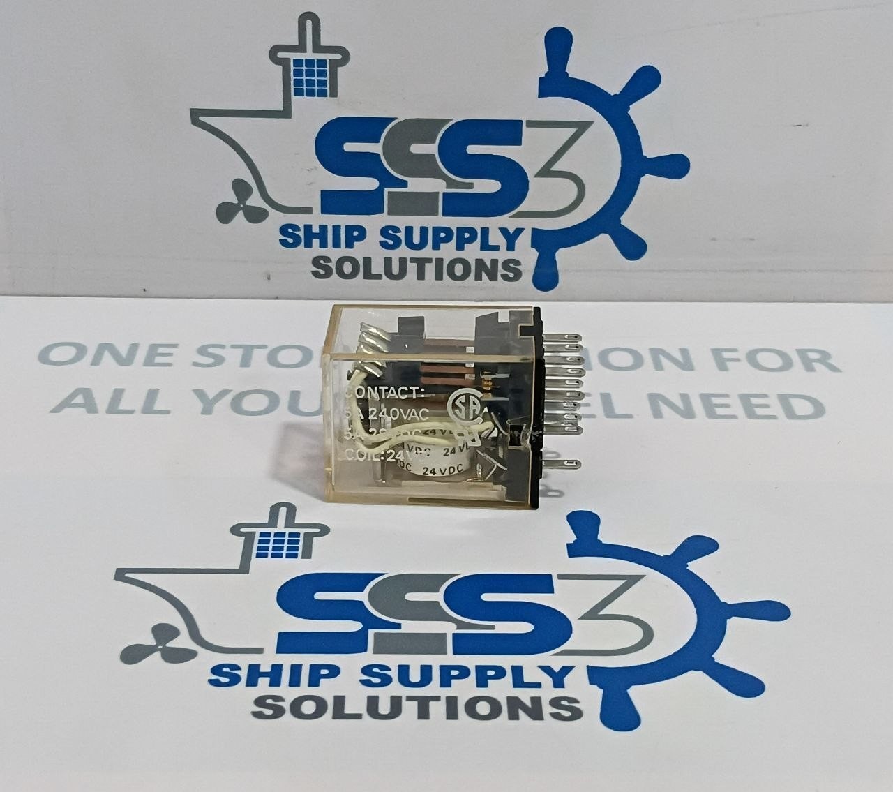 Omron MY4 Relay Coil Voltage 24VDC, 5A 240 VAC 5A 28VDC (Unused New)