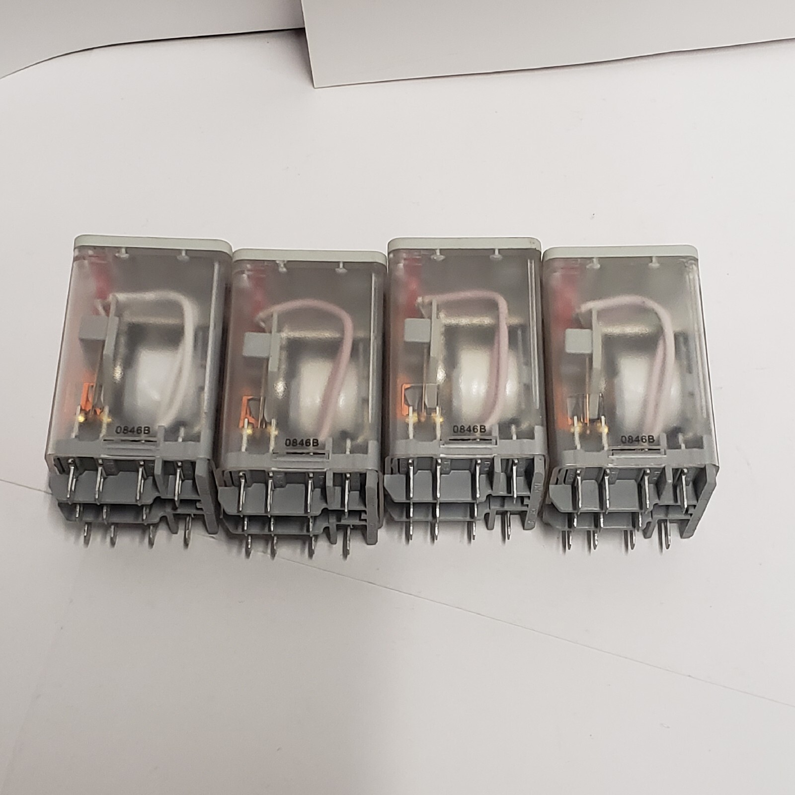 LOT OF 4 : MAGNECRAFT 788XCXM4L 120VAC, 16 AMP 277 AC 28 DC, FREE SHIPPING