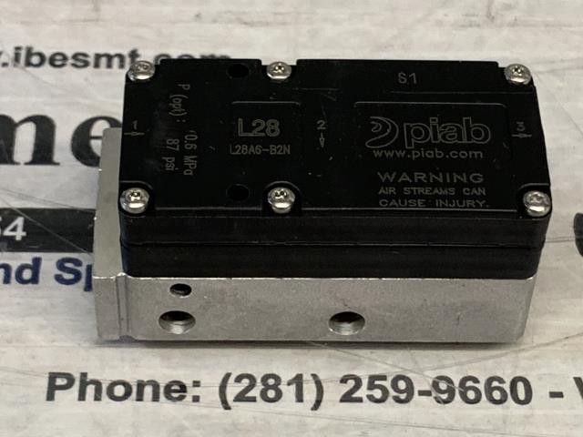 NEW PIAB Vacuum Pump – L28A6-B2N w/Warranty