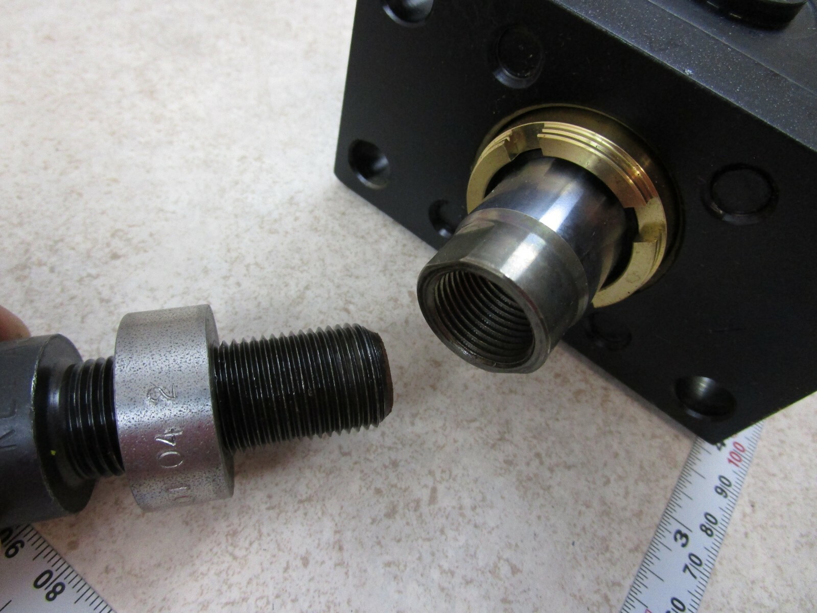 PARKER/RWC 1.5CJ2HLTS29A2.50, 1000PSI HYDRAULIC CYLINDER, E0081