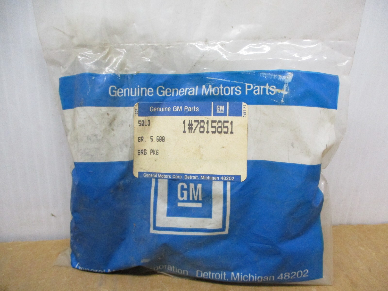 NOS GM General Motors U-Joint Bearing Asssembly Service-Repair Kit 7815851