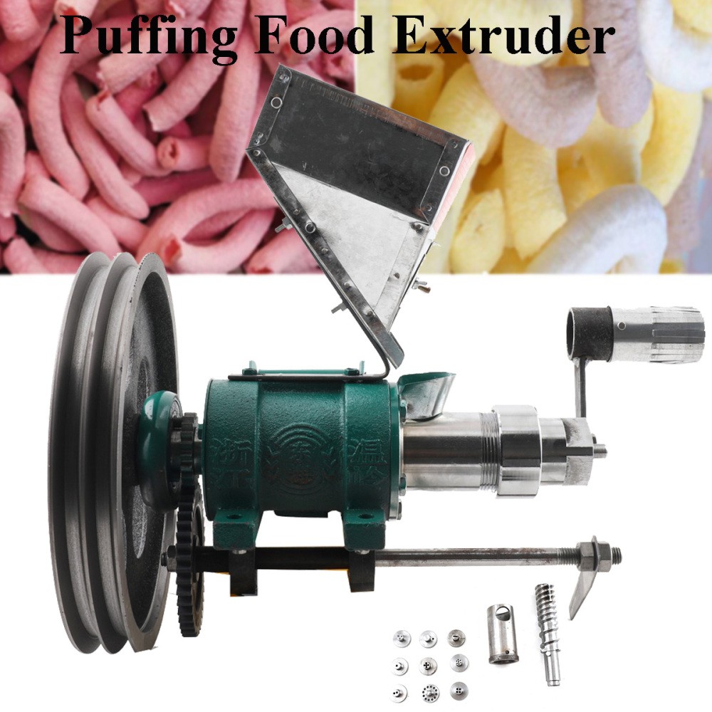 Rice Corn Puffing Puffed Food Extruder Extrusion Machine Puff Snack Machine NEW