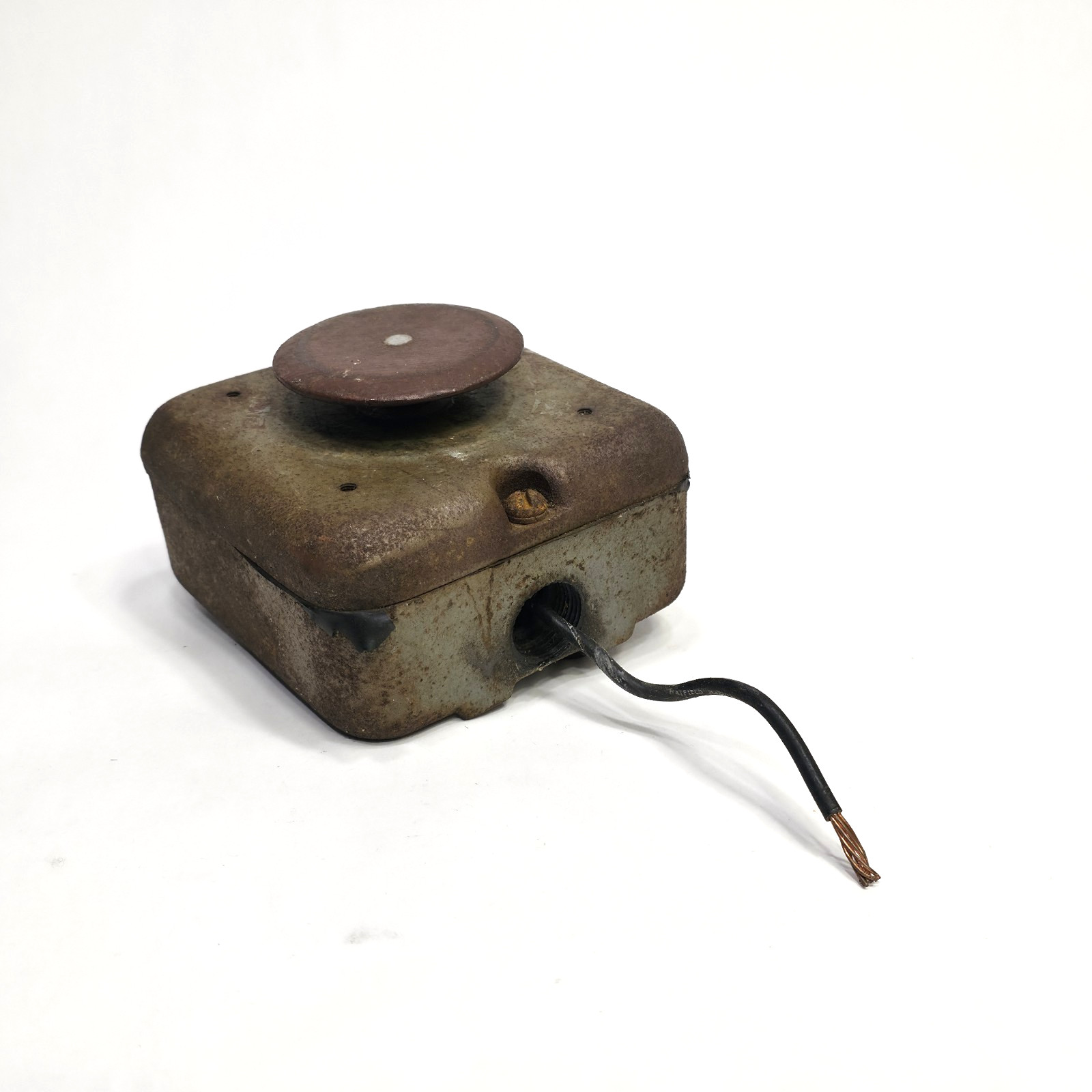 Vtg GE CR2940 NH101 General Purpose Push Button Control Box 600V Max. Heavy Duty