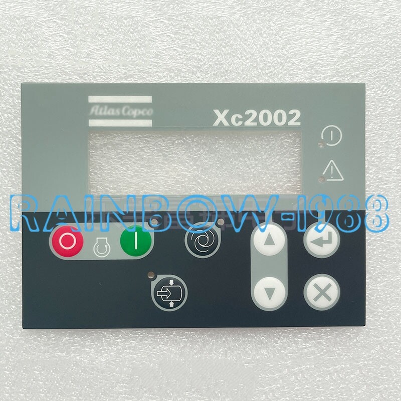 Replace for Atlas copco XC2002 control panel 1604942203 button film