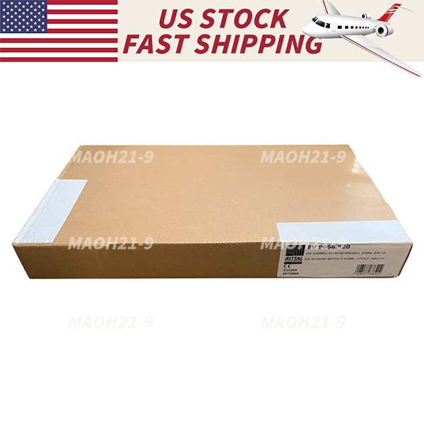 Rittal 9666520 ISV BUSBAR MODULE 60MM, 3 POLE, W/H 1/2 SV 9666.520