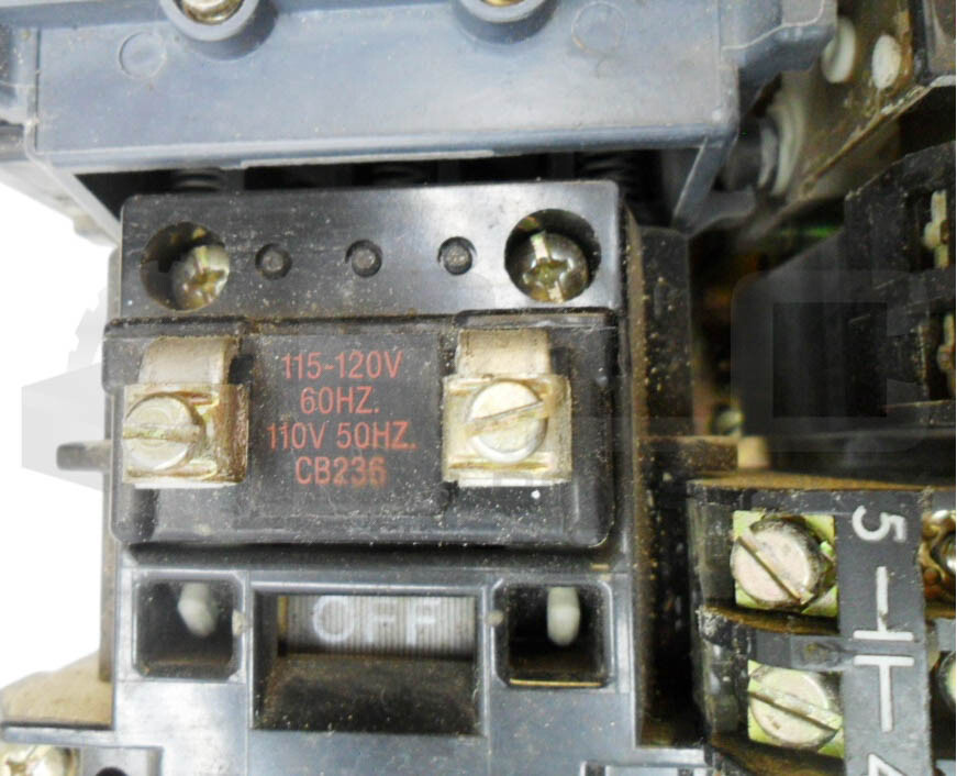 ALLEN BRADLEY 505-BOD /C W/ CB236 W/ 42185-800-01 W/ (2) 40410-326-52 *READ*