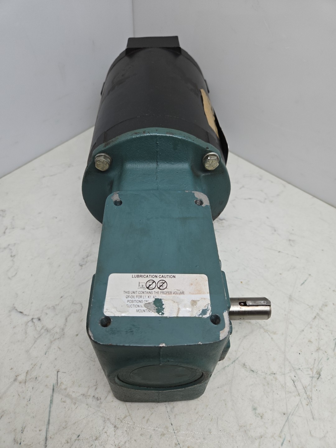 Reliance P56X1531S 1 Hp Motor 3Ph 1750 Rpm Dodge MR94751 Gear Reducer 10:1 *READ
