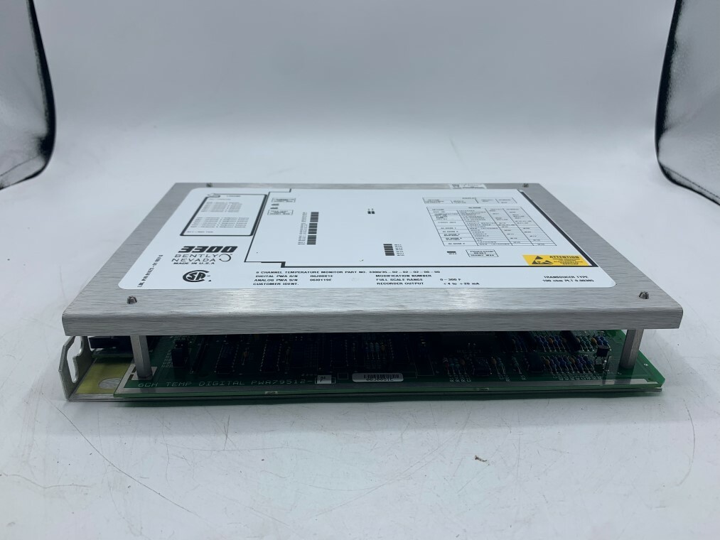 Bently Nevada 3300 6 Channel Temperature Monitor 81672-01
