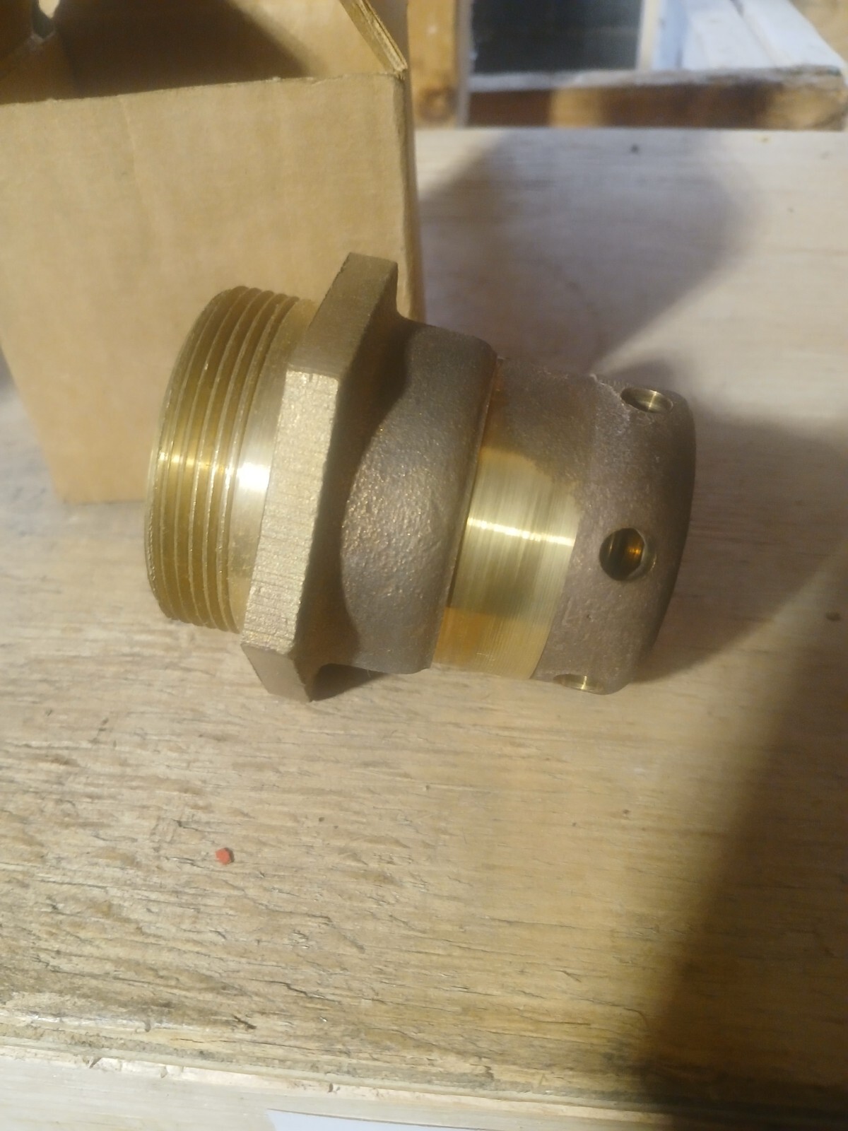 NEW JUSTRITE BRASS DRUM VENT 8-100, 8100 DUAL ACTION
