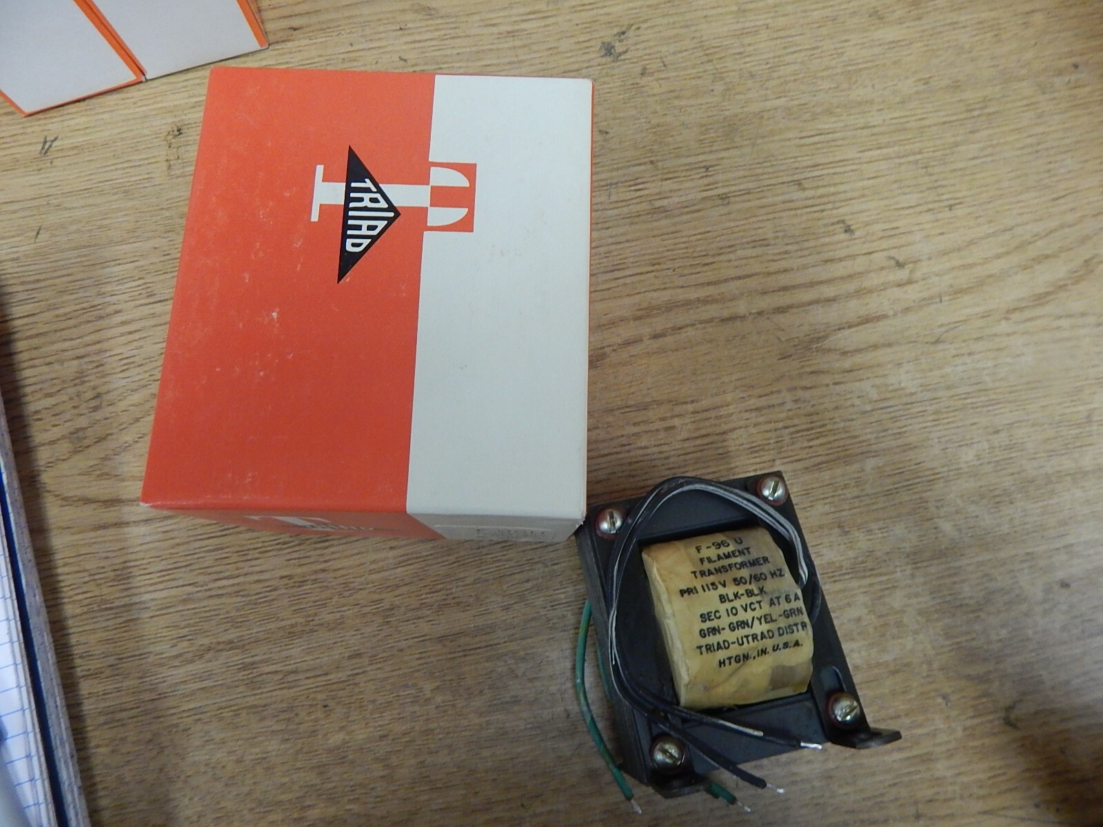 NEW Triad F-96U Power Transformer Pri-115V 6A *FREE SHIPPING*