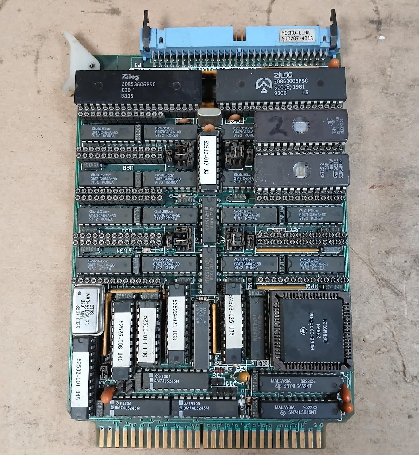 Micro-Link STD207-431A Control Board