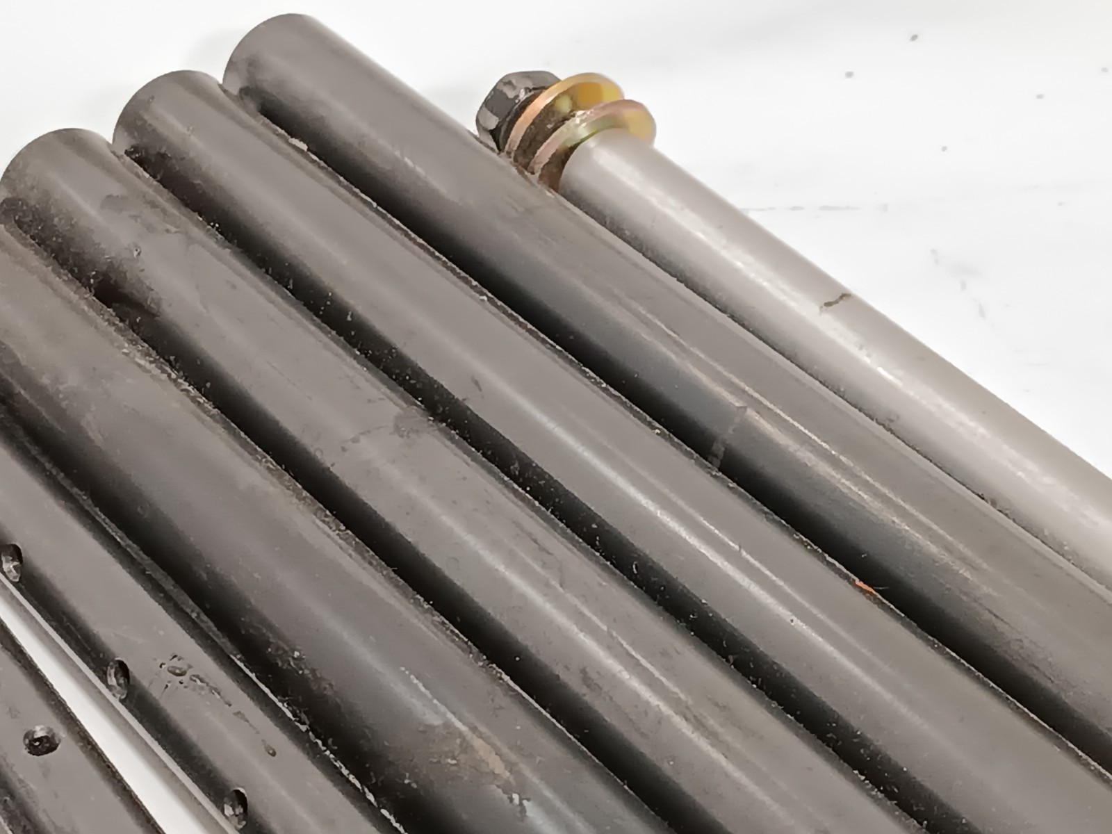 DTP 40 pusher rods for packaging machine, lot of 10steel shafts as shown