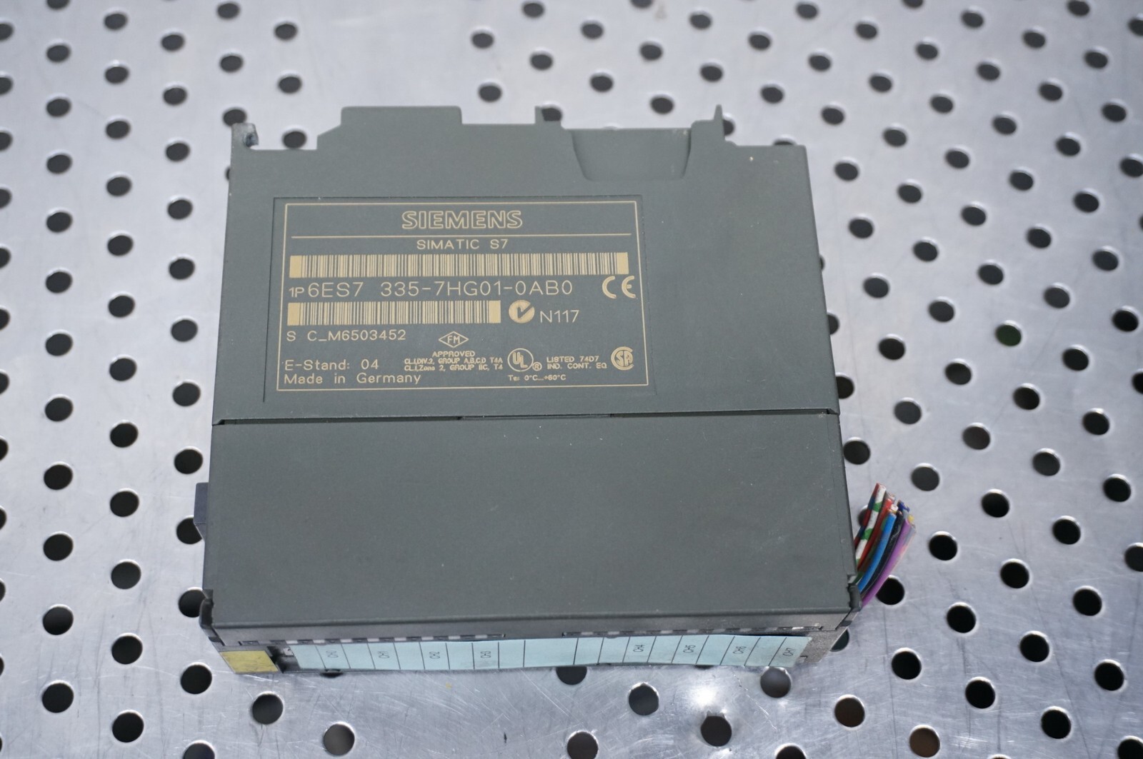 Siemens , Simatic ,S7 PLC input module ,6ES7-335-7HG01-0AB0