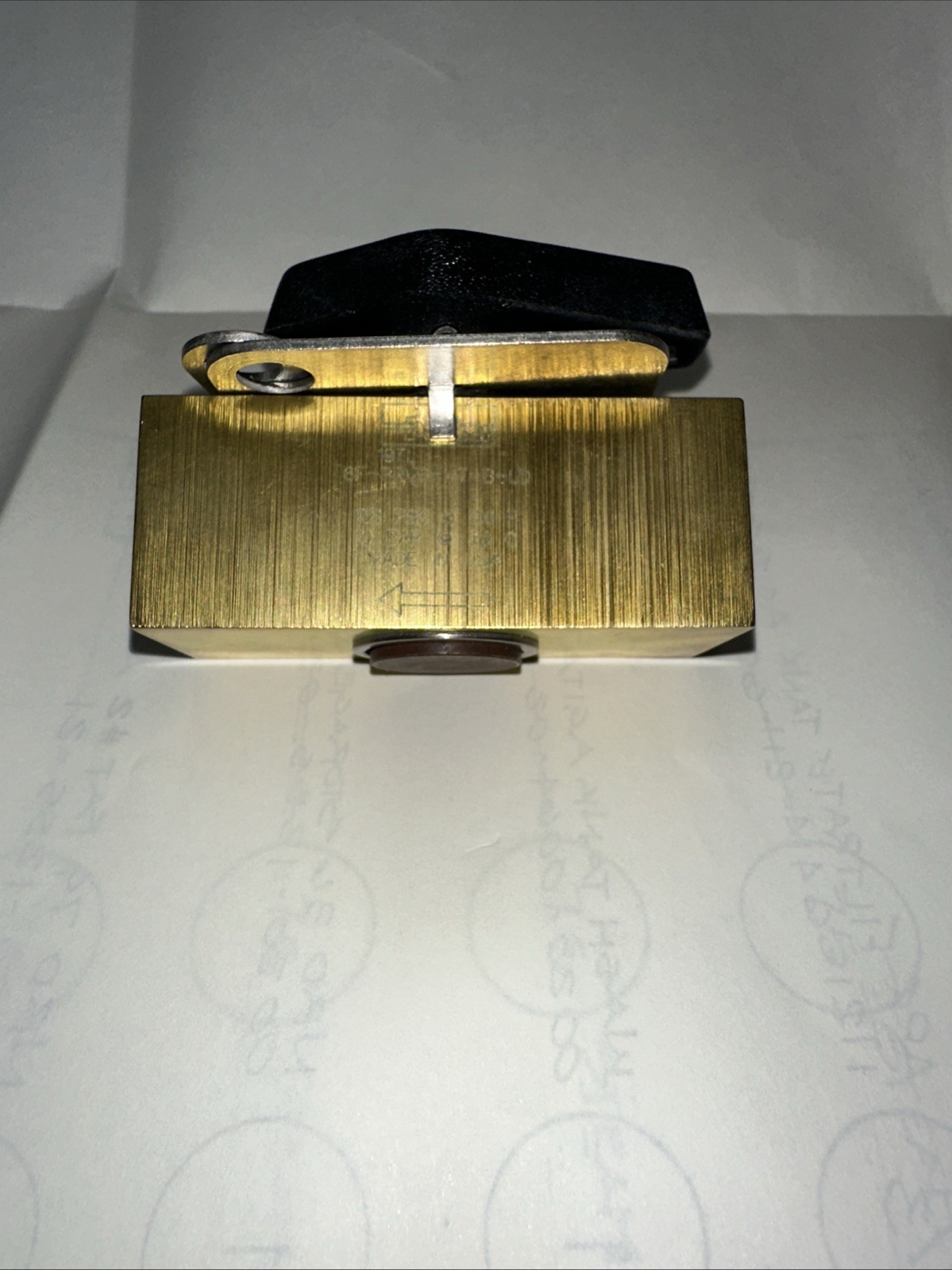 NEW PARKER 6F-PRV6-VT-B-LD PLUG VALVE BRASS