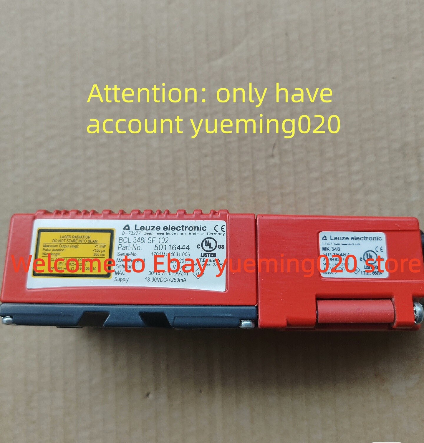 Leuze BCL 348i SF 102 50116444 BCL348iSF102