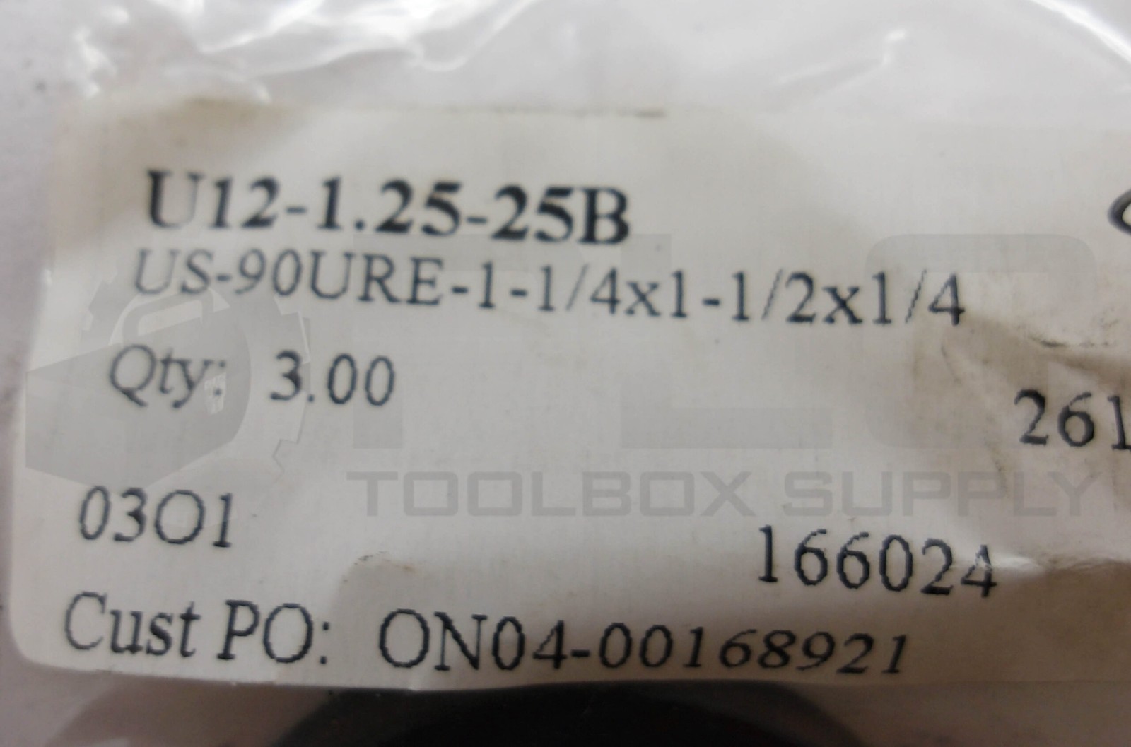 NEW SEALED BAG OF 3 HERCULES U12-1.25-25B SEALS US-90URE-1-1/4X1-1/2X1/4