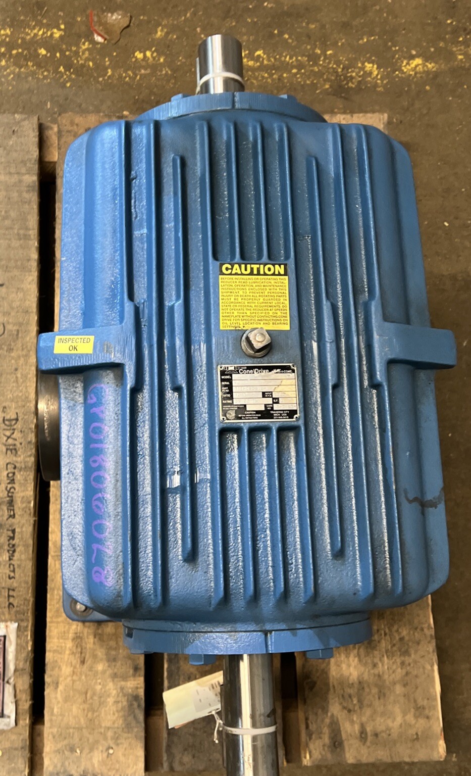CONE DRIVE Model SH080-5 Gear Box Nos Surplus
