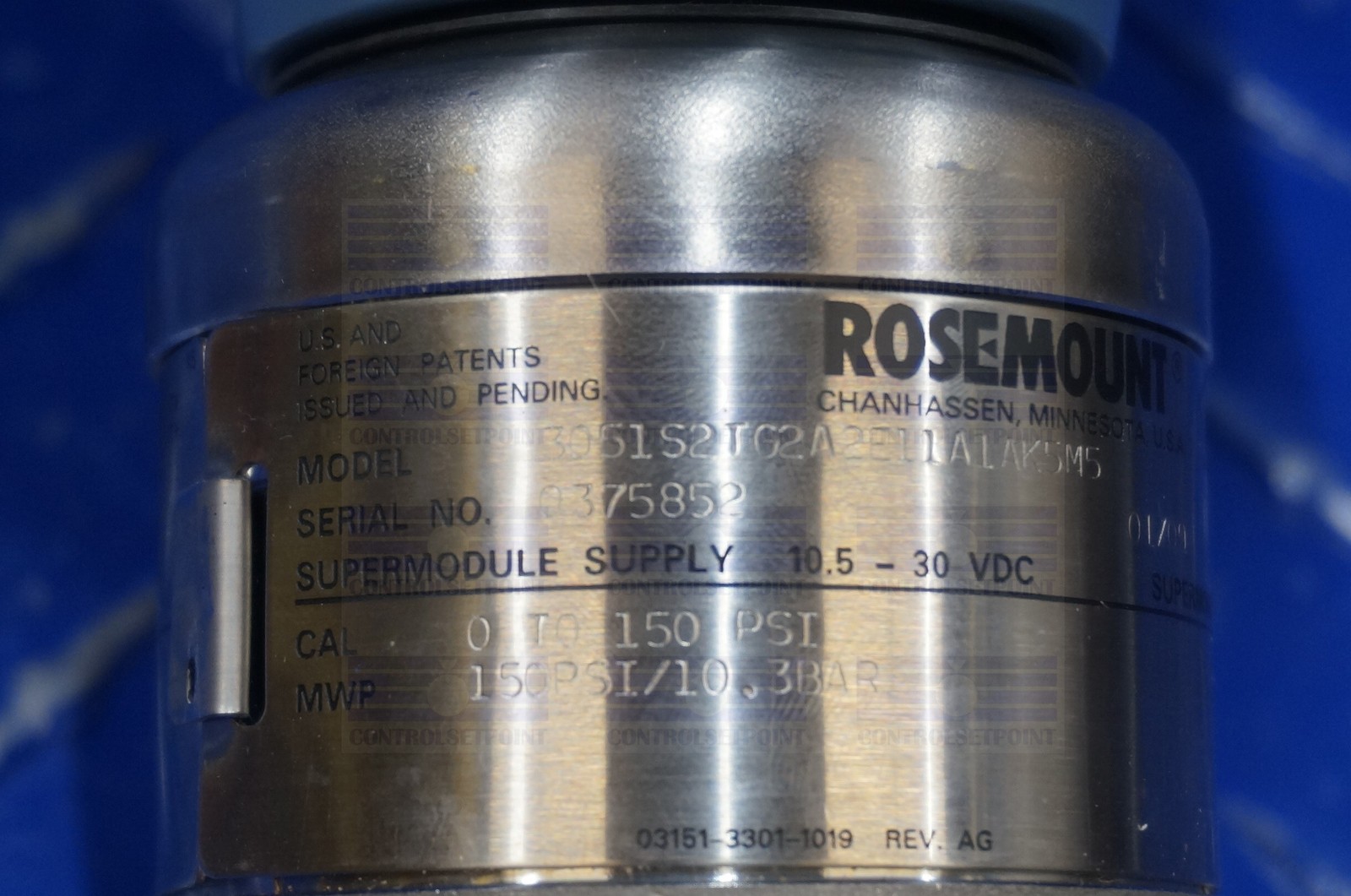 EMERSON ROSEMOUNT 3051S2TG2A2E11A1AK5M5 PRESS TRANS 3051 S2TG2 ID75852