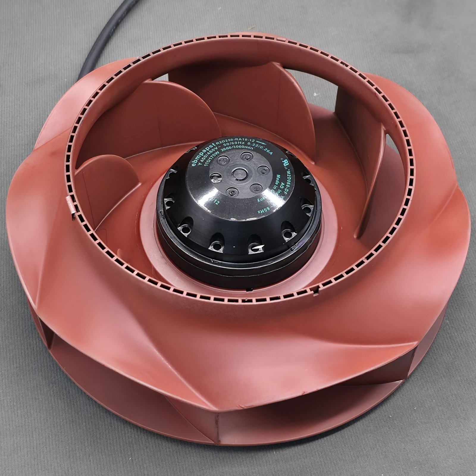 Cooling Fan For R2D250-RA10-12 R2D250-RA10-15 R2D250-RA10-13 R2D250-RA10-10 400V