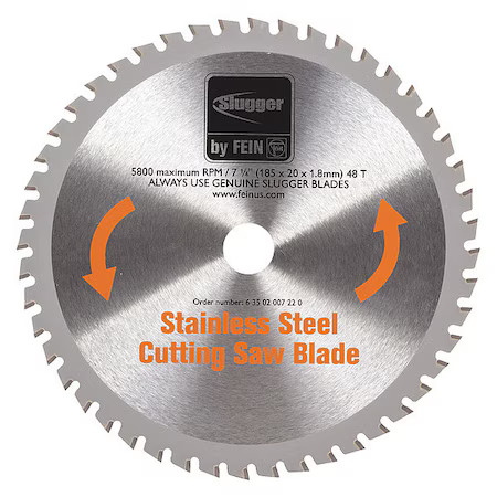 Fein 63502007220 Circular Saw Blade, Carbide, 10Deg.