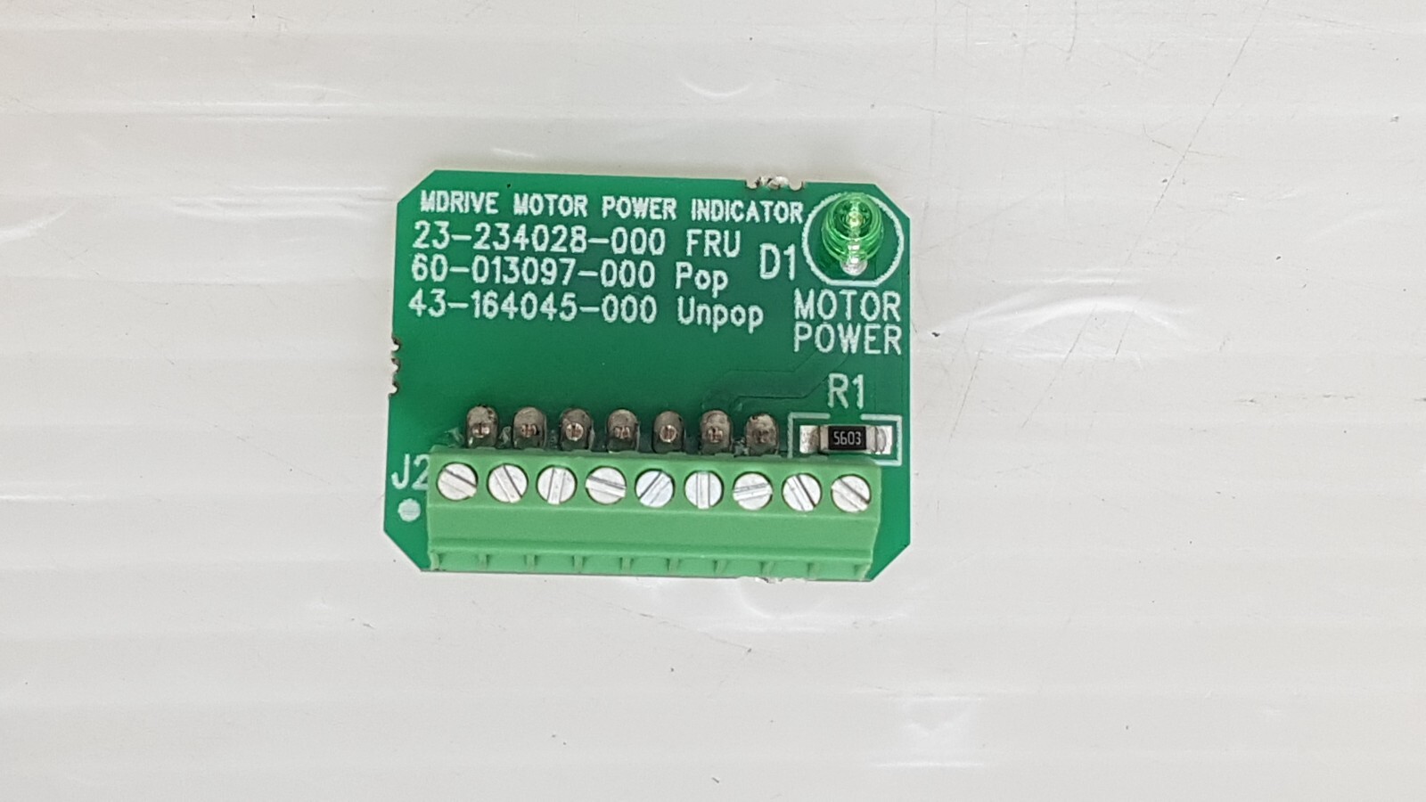 MDRIVE MOTOR POWER INDICATOR BOARD