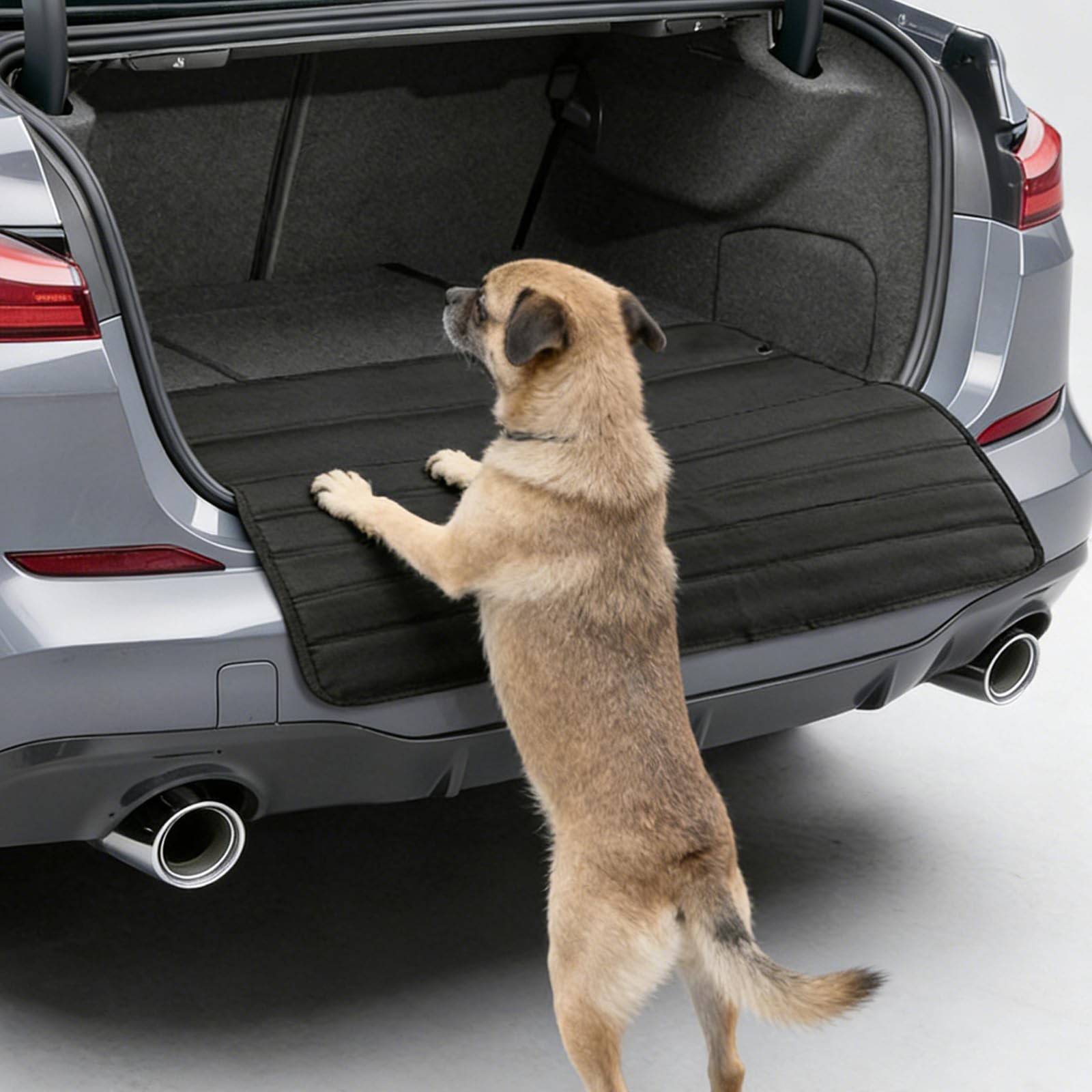 Universal Rear Bumper Guard for Cars, 38 x 25 inches Foldable Rear Bumper Pro…