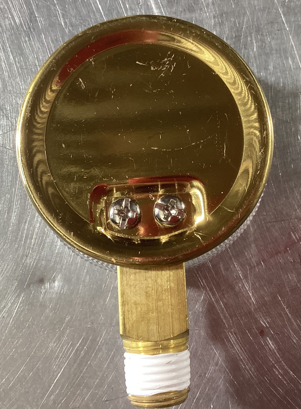 2″ Brass Pressure Gauge BG-2100 0-100 PSI Compressed Gas Regulator Gauge