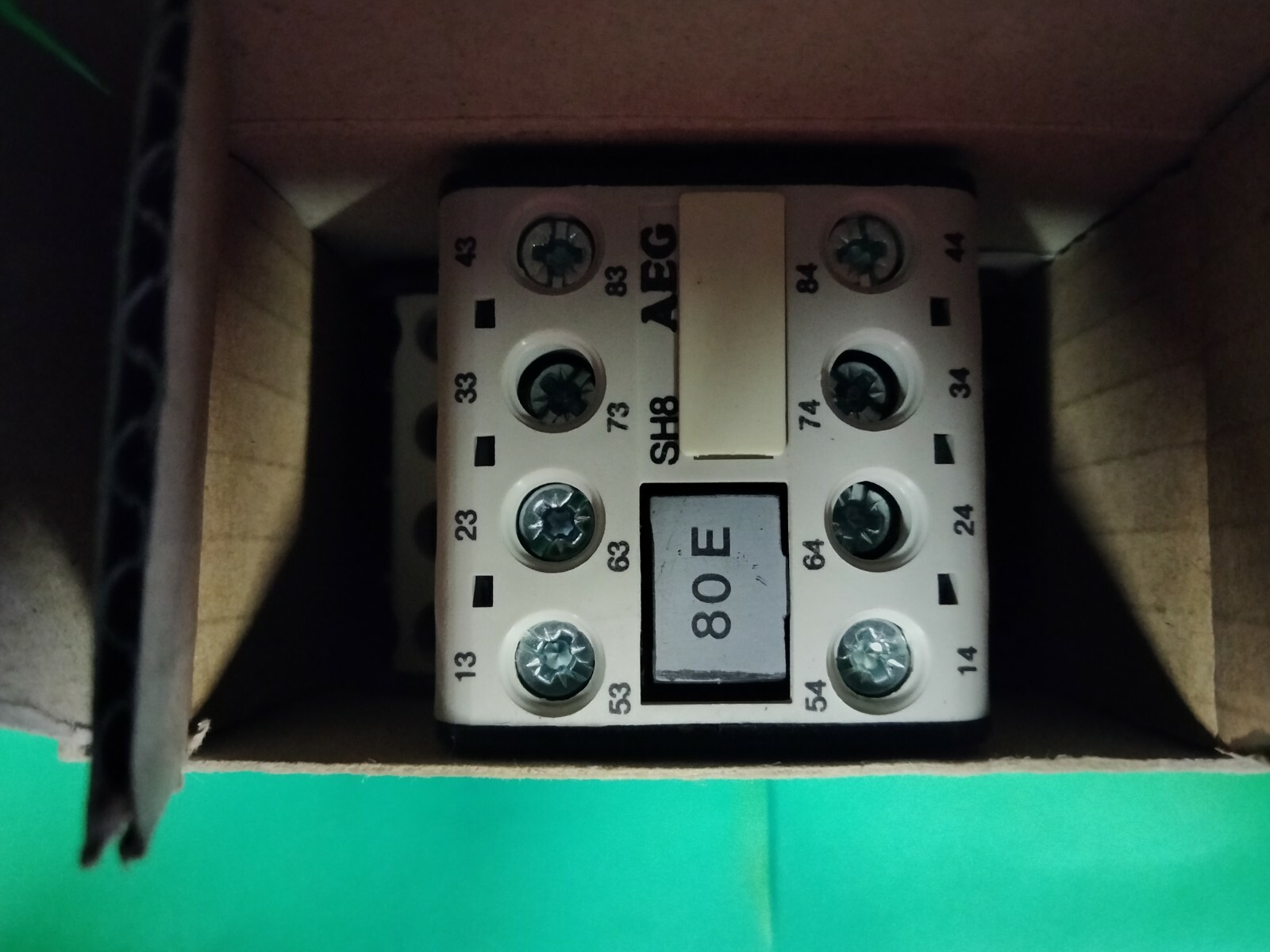 AEG SH8.80-G Positive Guided Relay 8 Pole, 24V AC Normal Open 910-302-619-