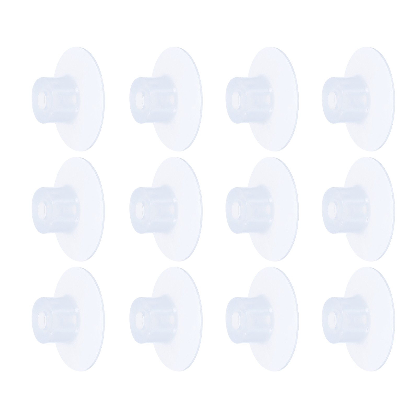12PCS 30mm Dia M5 Bellows Suction Cup Joint Silicone Pneumatic for Industry