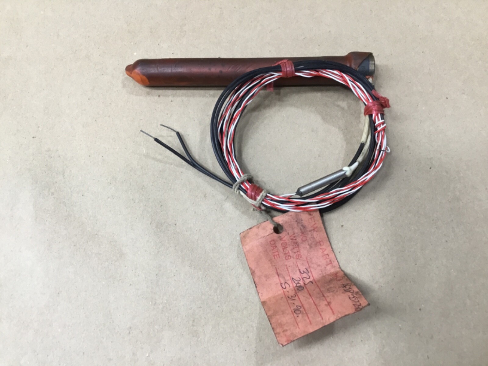 D-M-E 240V 325W Heater Probe 90° AFIP5572-90 / AFIP557290 #44H17RM