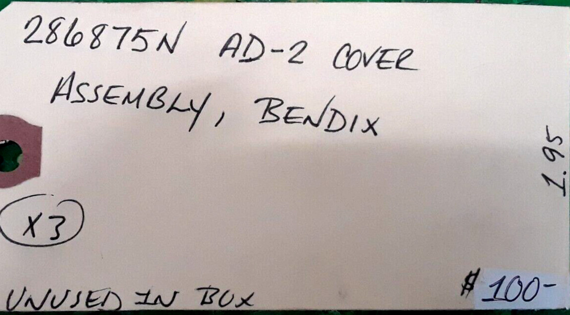 🟠BENDIX 286875N SD-2 COVER ASSEMBLY PESSCO IS OFFERING 1 C021023-1-3 🗽