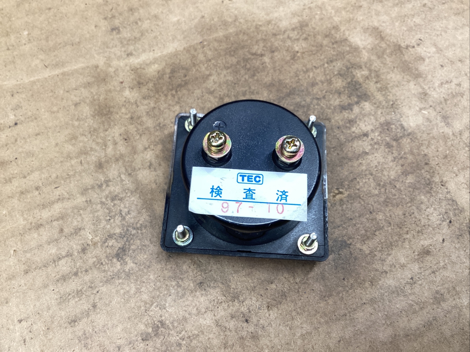 Panel Meter Volt Gauge 0-50V 97X015 CLASS 2.5 RD-6 #823M50