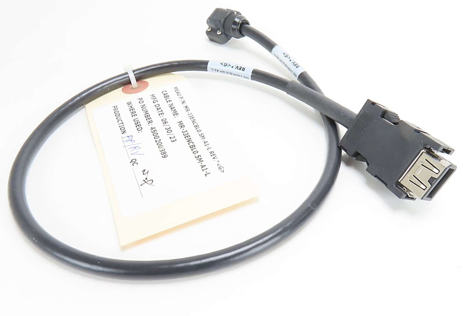 Mitsubishi MR-J3ENCBL0.5M-A1-L Servo Cable 0.5M *USA Seller* NEW NO BOX