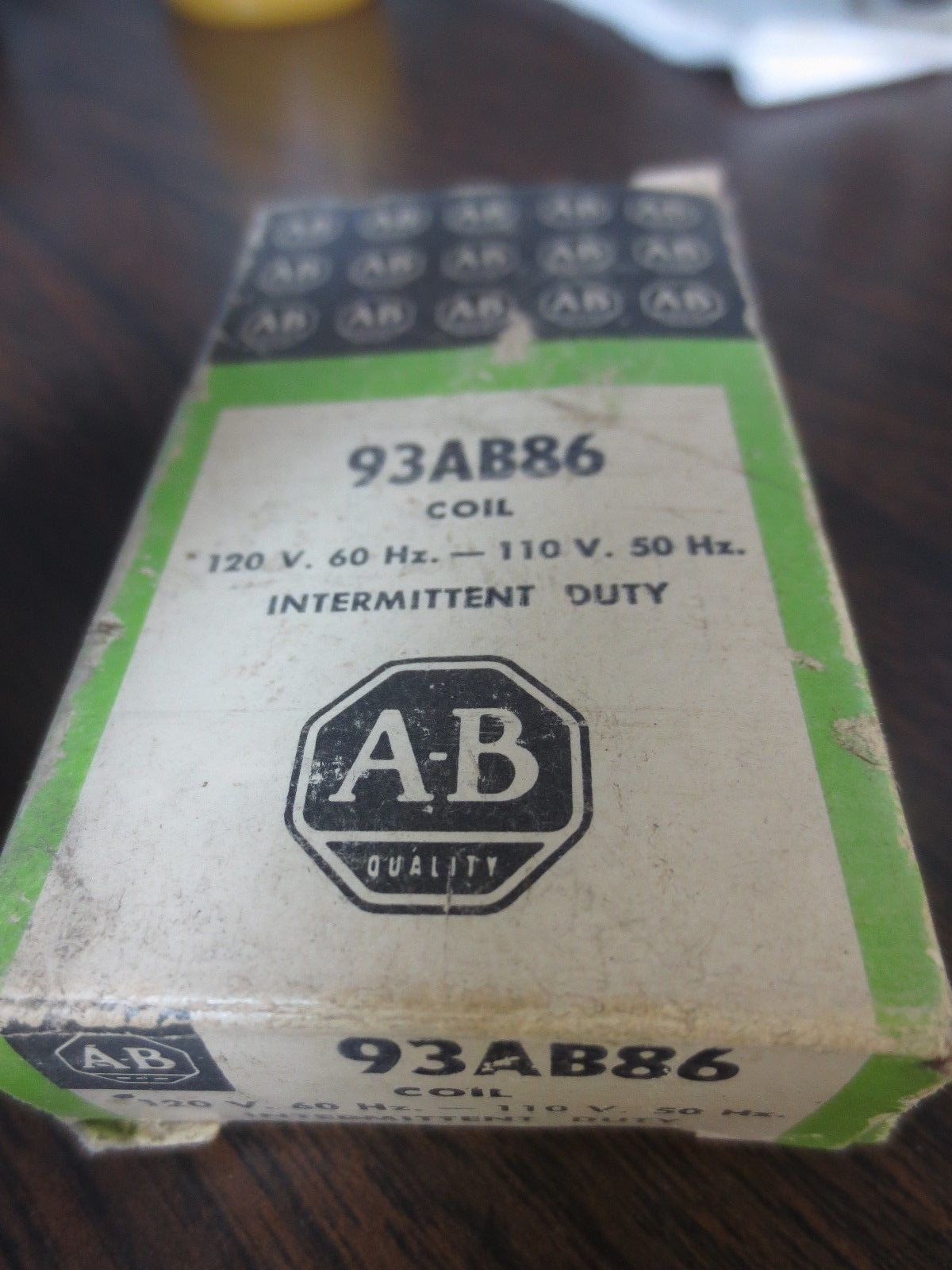 ALLEN-BRADLEY 93AB86 COIL, INTERMITTENT DUTY 120V/60Hz, 110V/50Hz – NEW SURPLUS