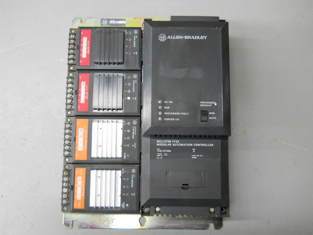 Allen-Bradley 1742-LP120A Modular Automation Controller, 1741-A120A, 1741-B120A