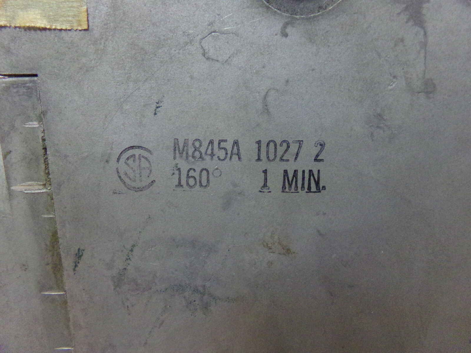 Honeywell Modultrol Motor 24 Volts HA 50/60 1.06A 24W M845A 1027 160 1 min