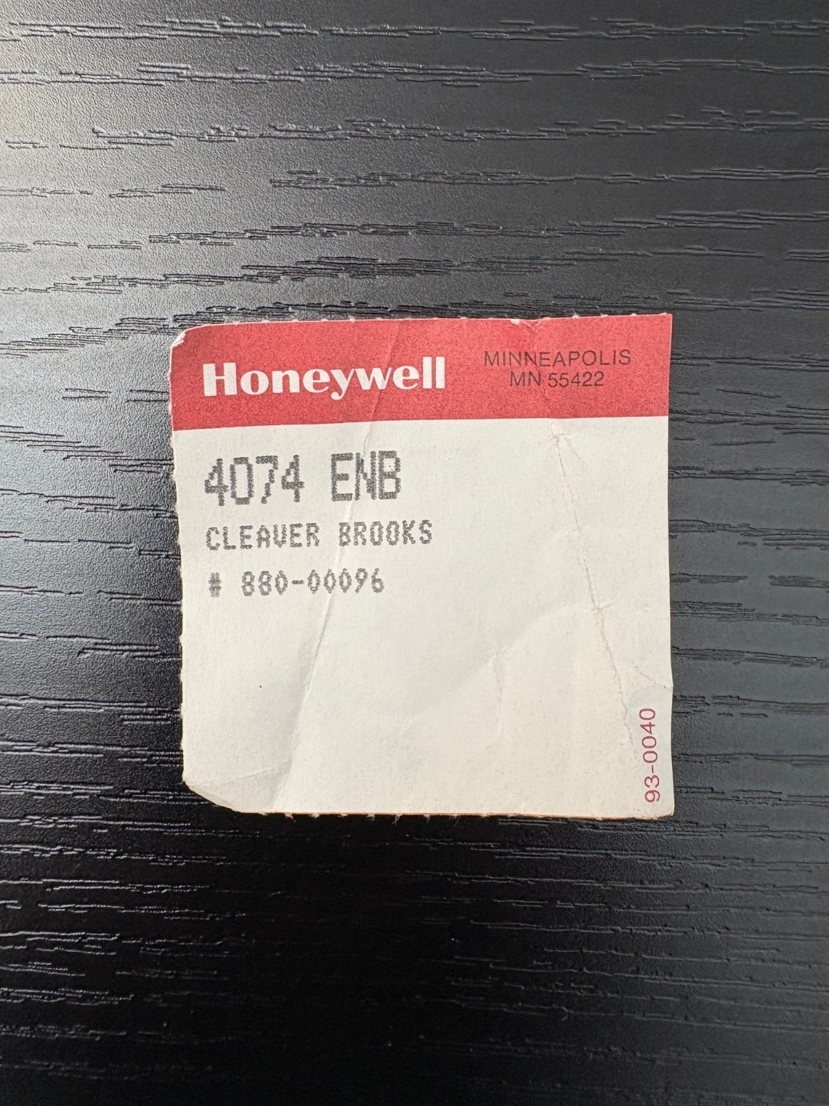 Honeywell Springs & Mounting Kit 4074ENB