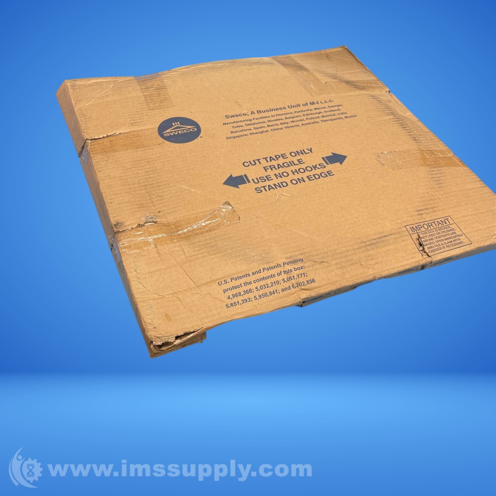 Sweco Round Vibrator Filter Screen Size 10 M FNOB