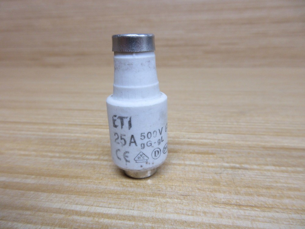 ETI 25A 500V Bottle Fuse (Pack of 4)