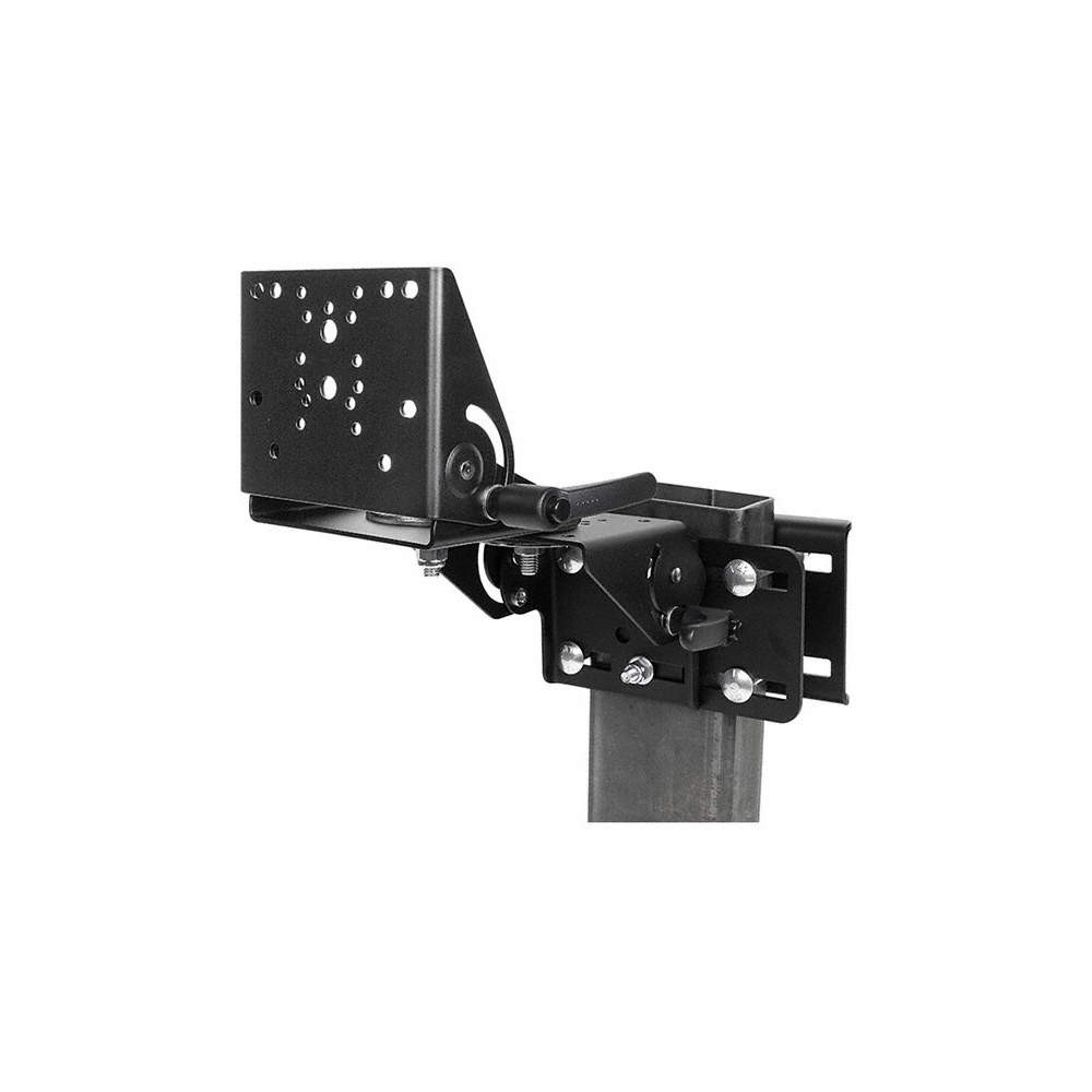 GAMBER-JOHNSON Computer Mount,Black,10-1/8 in. L,Steel 34UD99