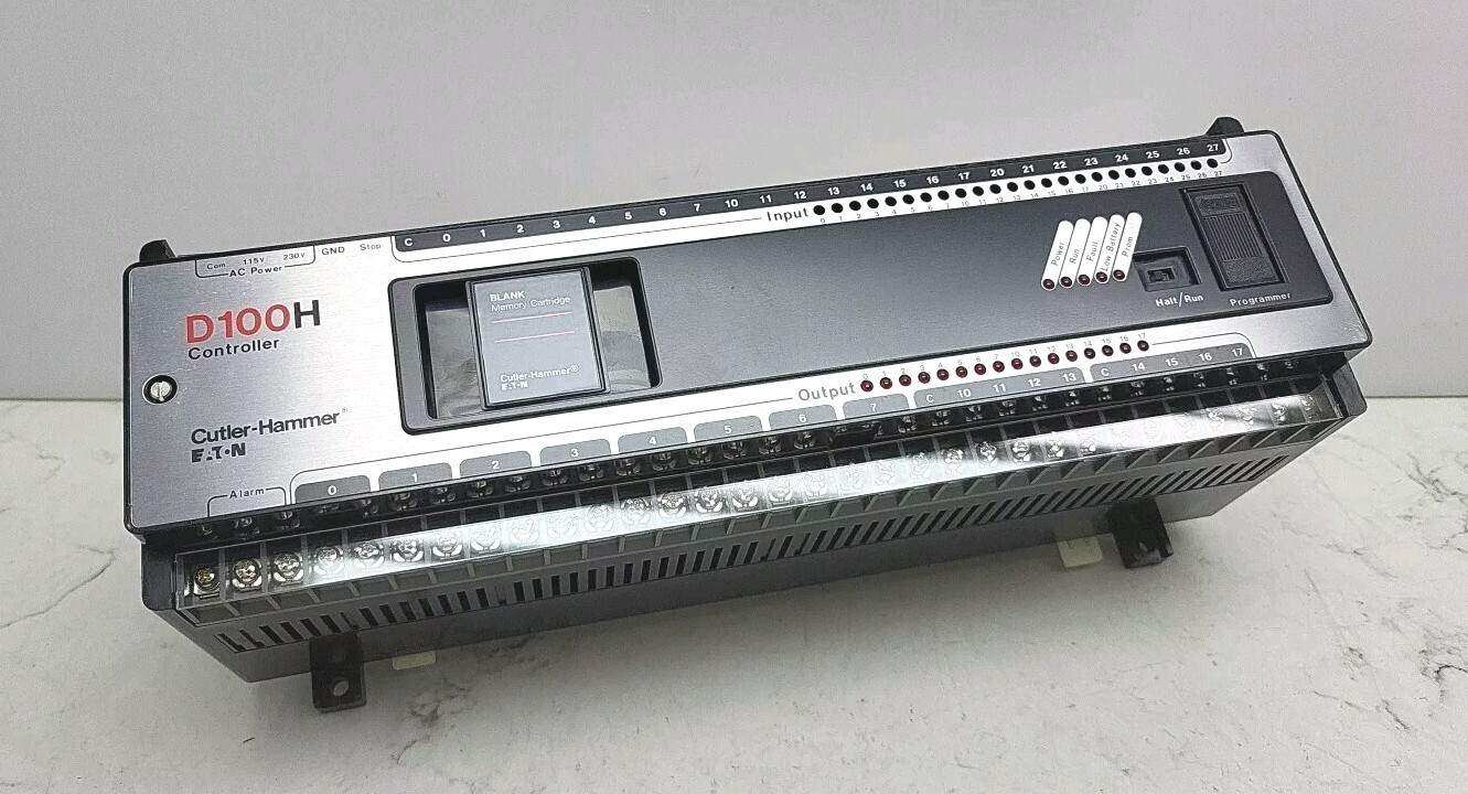 Eaton Cutler-Hammer D100CD40H 40 I/O High Speed Controller 24 Inputs 16 Outputs