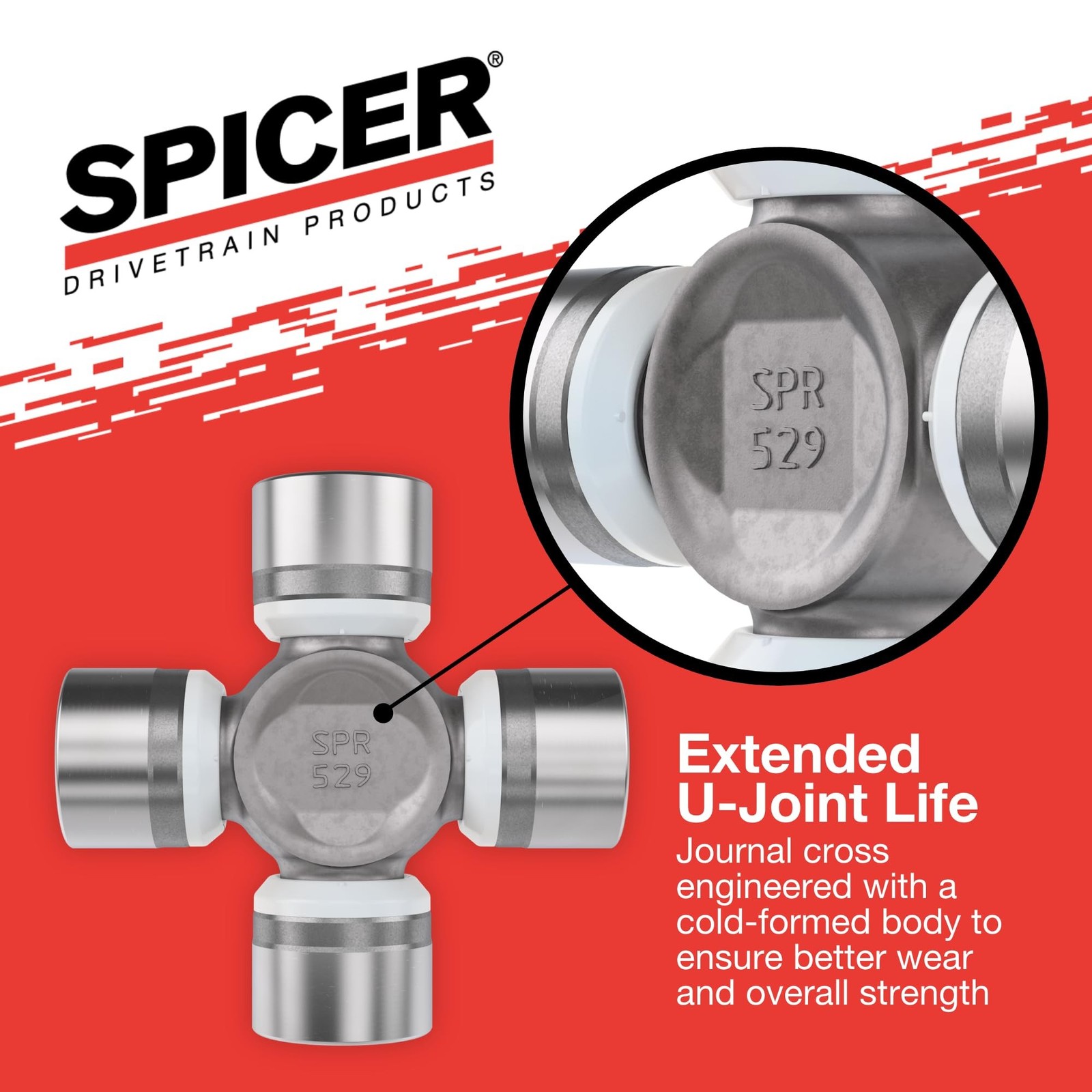 Spicer 5-7438X U-Joint Kit 1330SPEC/SPL25 Series (OSR)