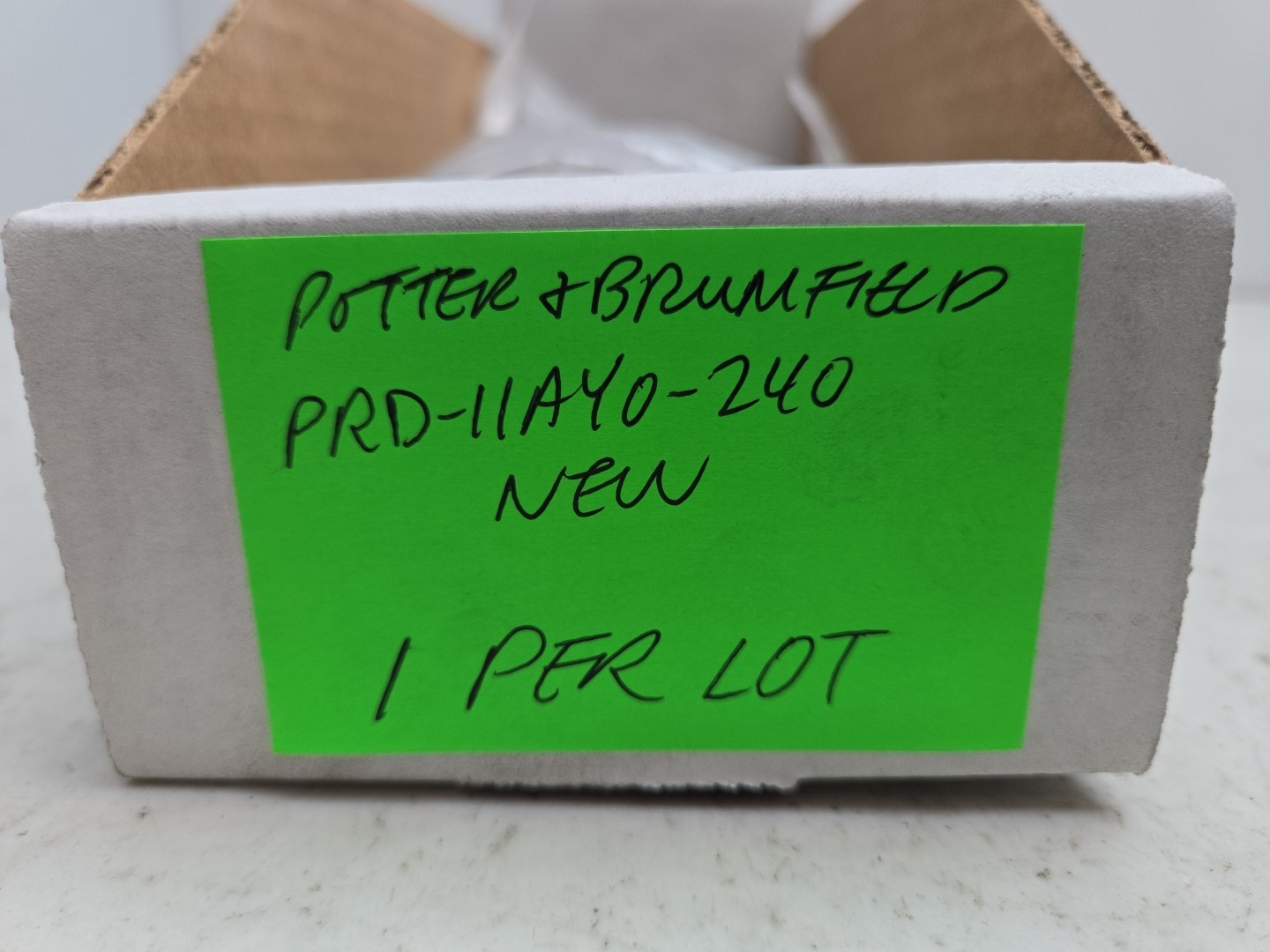 Potter & Brumfield PRD-11AY0-240 Power Relay Dpdt 240 Vac 25A Panel Mount New