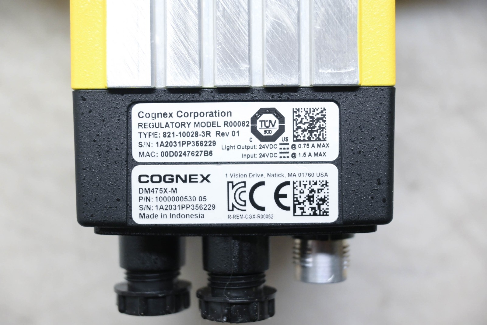 Cognex DM475X-M Barcode Reader Scanner NOS