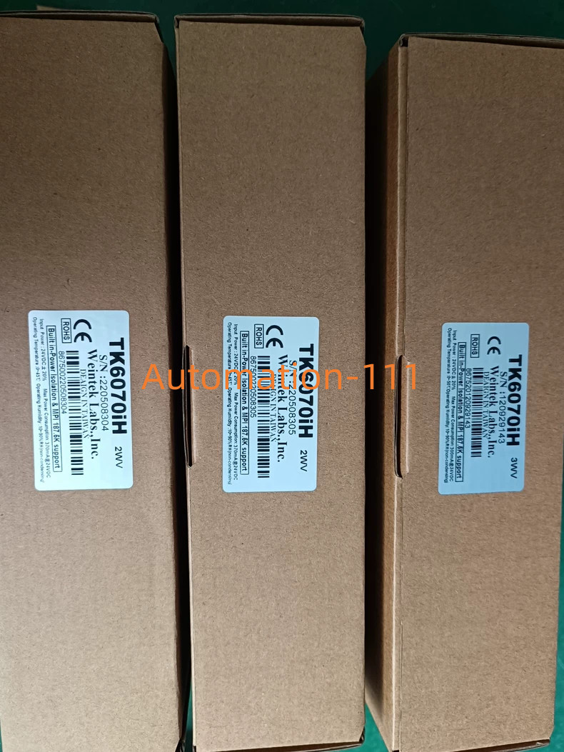 1PC NEW WEINVIEW MT6070IH 2EV HMI TOUCH SCREEN Spot Goods 1-Year Warranty