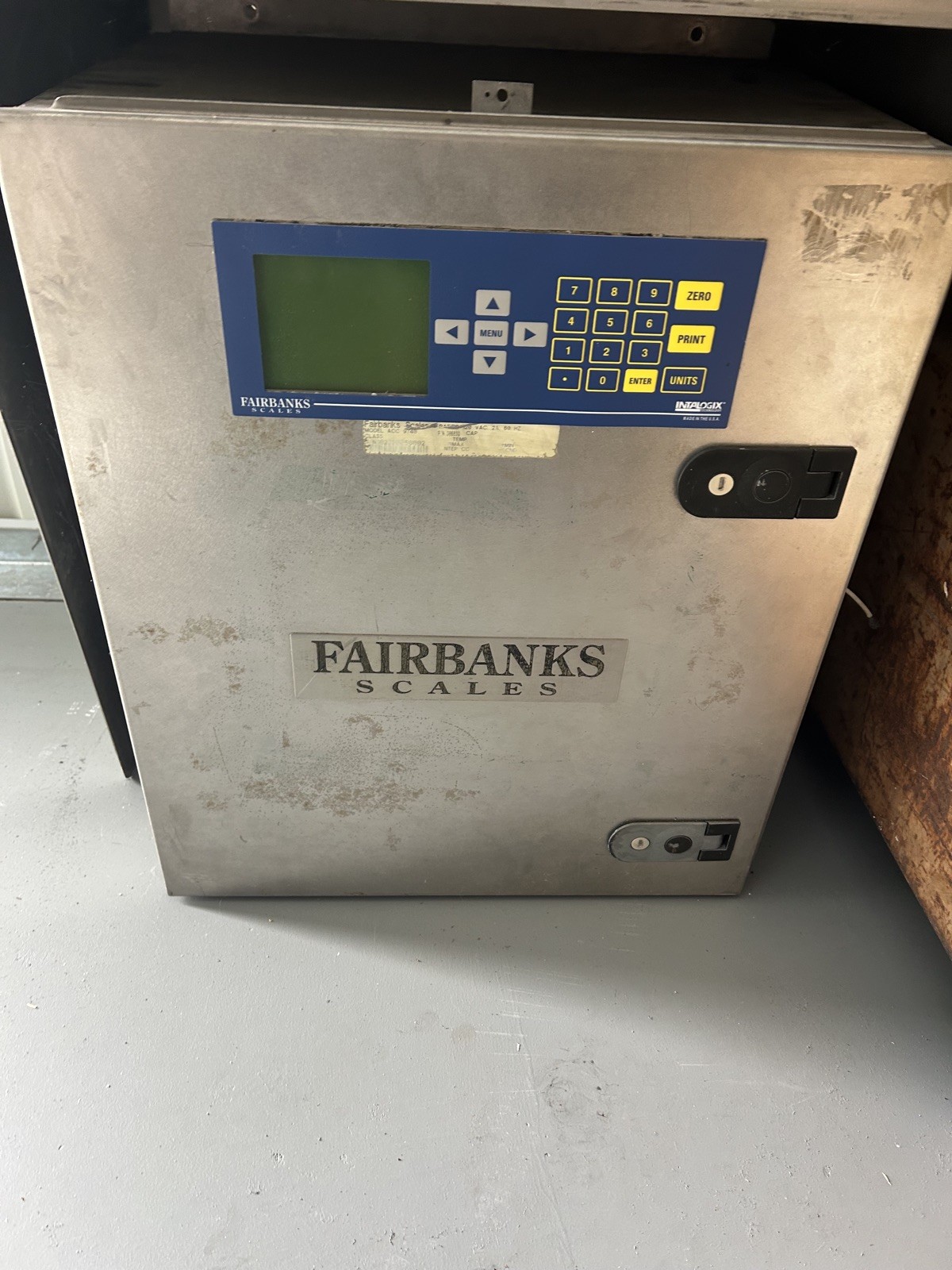 Fairbanks 2500 Series Instrument With Intalogix Technology Fairbanks