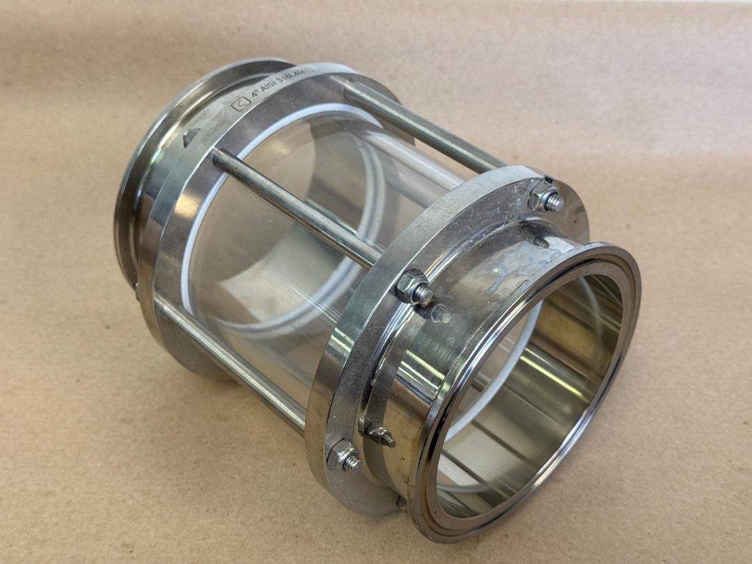 CIPRIANI HARRISON 4″ AISI 316L49/13 VALVE SIGHT GLASS