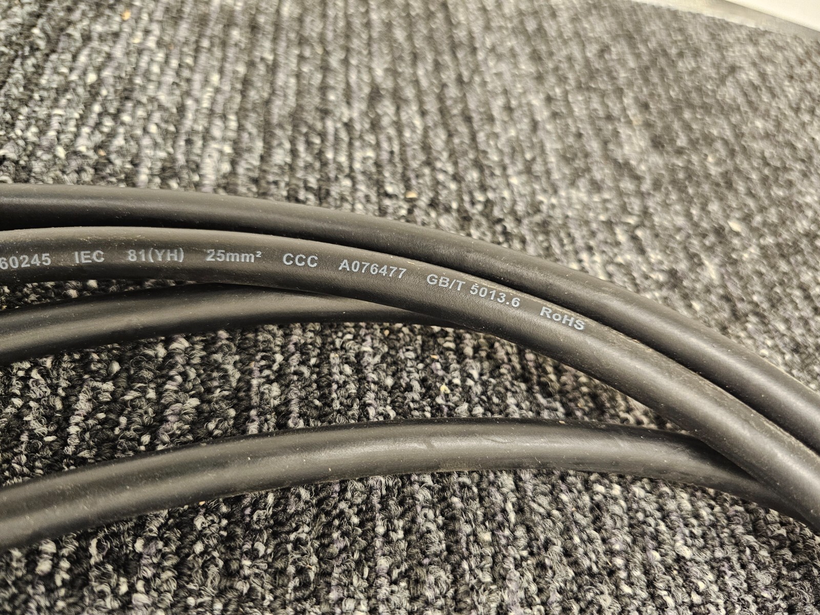 GUANGZHOU PANYU CABLE GROUP Welding Cable 5ft 60245 A076477 GB/T