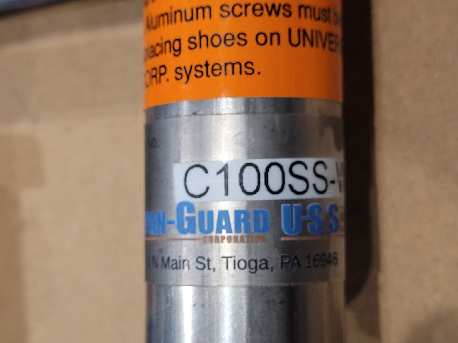 C200SS-WC1: 200 AmpCollector – Stainless Steel UseWith 250A Conductor