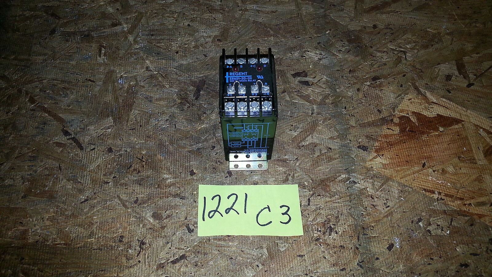 Regent ER651-20-24 Solid State Relay 24VDC 2 Pole Industrial Control Automation